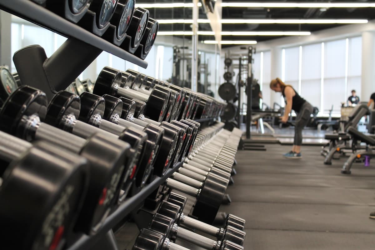Inside the clinic gym floor in Sandymount